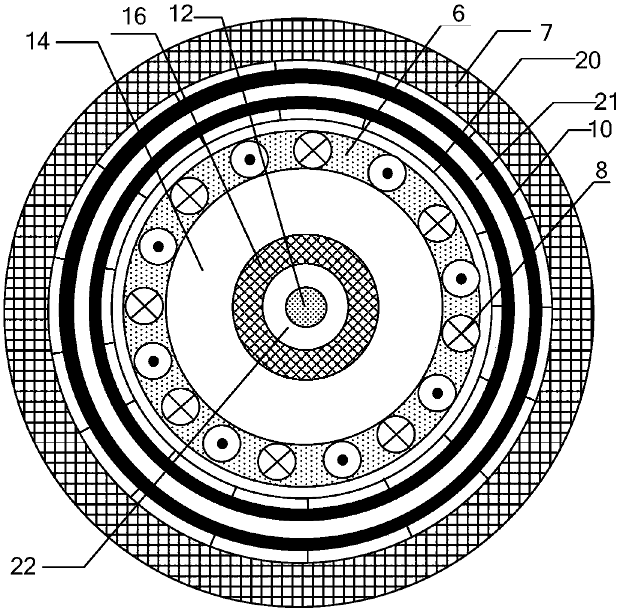 Active and passive coordinated regulated magnetic levitation wind yawing system