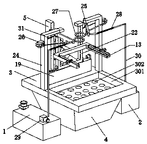 Double-sided paint spraying equipment for machined vehicle door of electric automobile