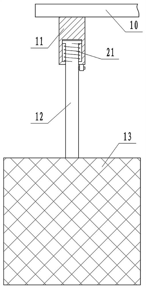 Anti-blocking poplar catkin cleaning device