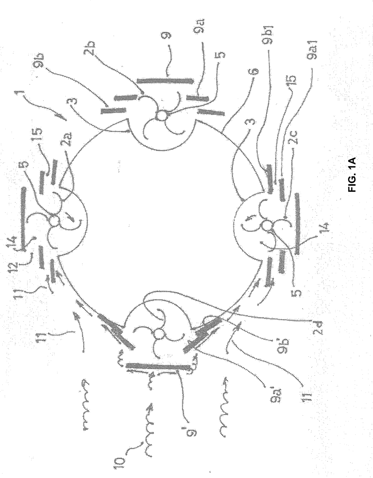 Windmill generator associated with a construction