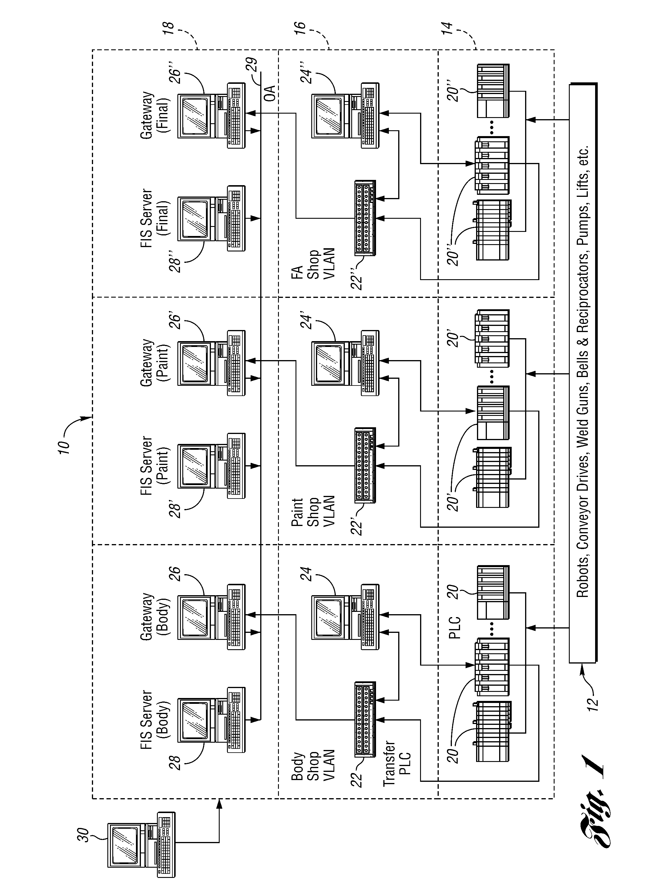 Method for analyzing operation of a machine