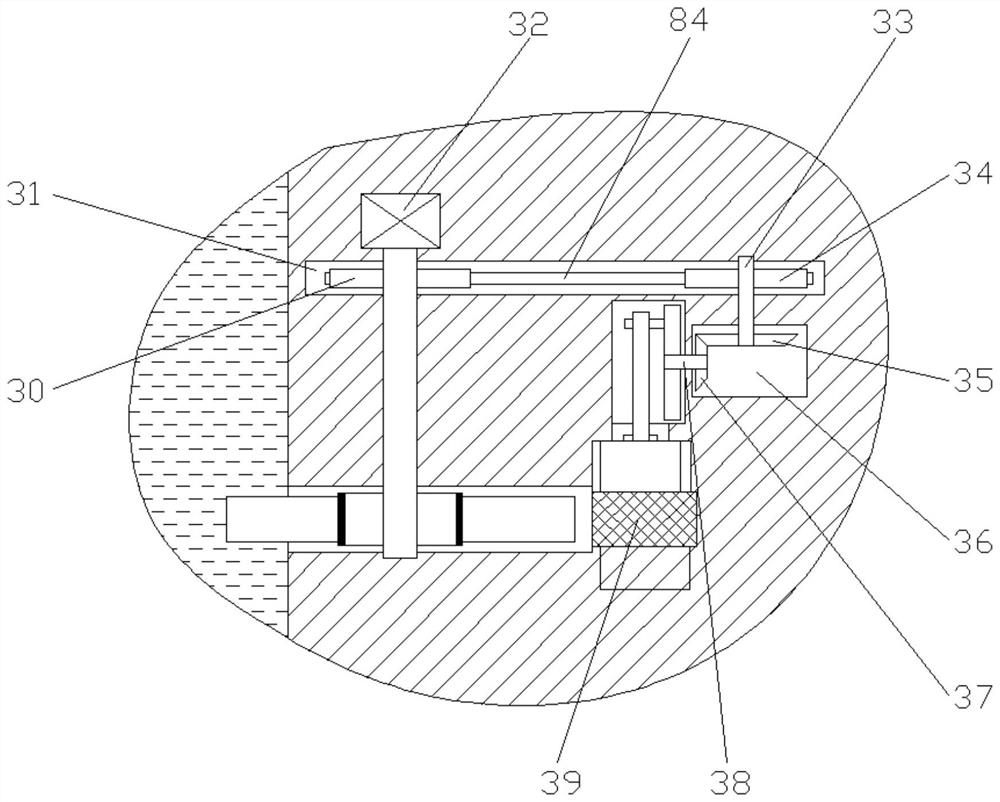 Garbage and sludge treatment device for water conservancy gate