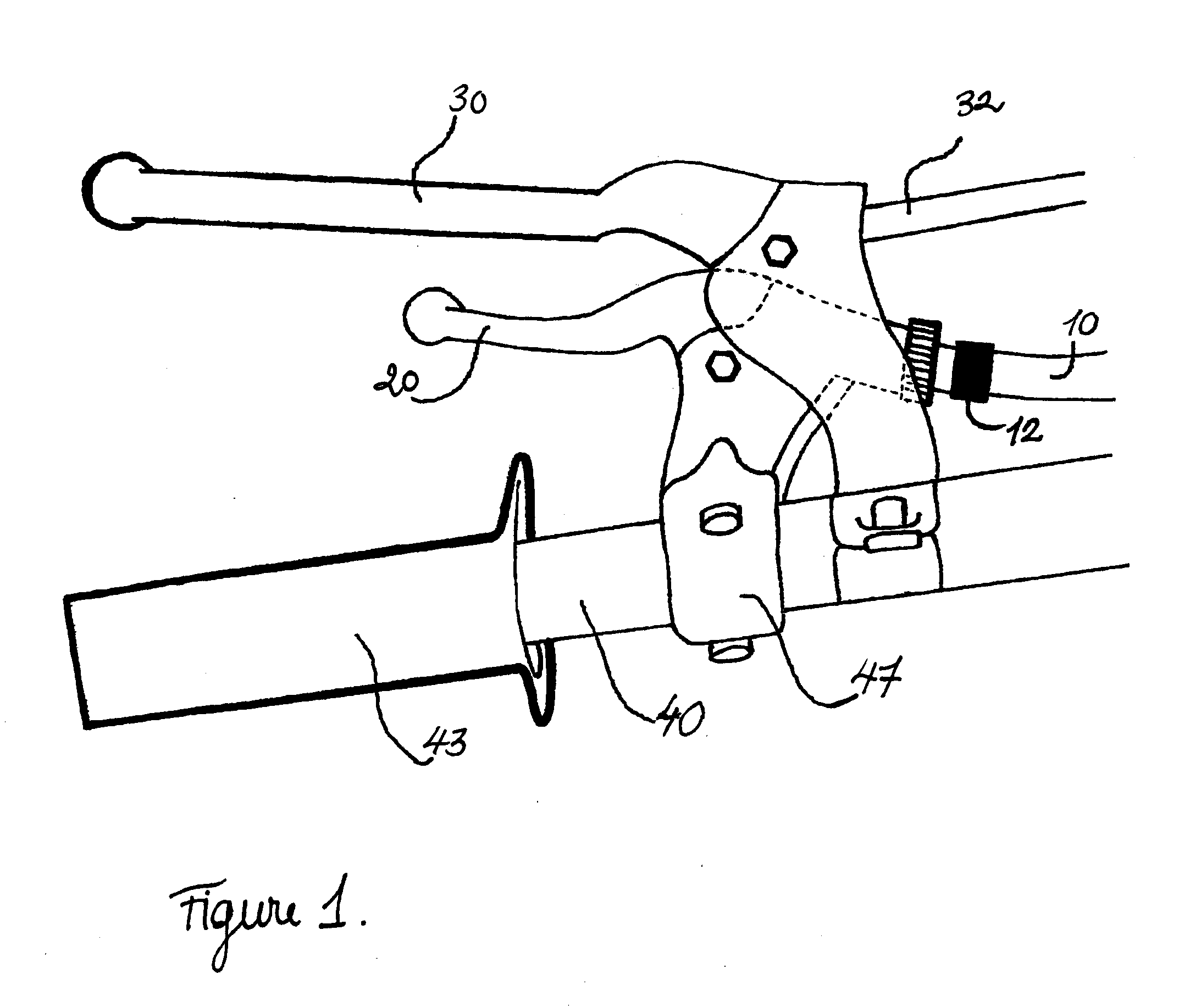 Motorcycle Rear-Wheel Braking System Operating Mechanism