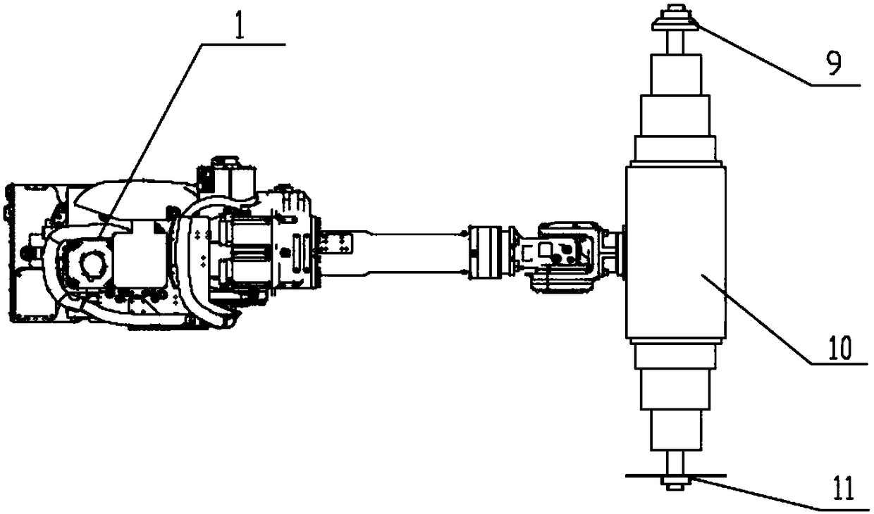 Automatic equipment for ring cutting and chamfering of cast pipe