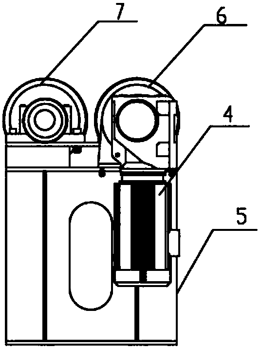 Automatic equipment for ring cutting and chamfering of cast pipe