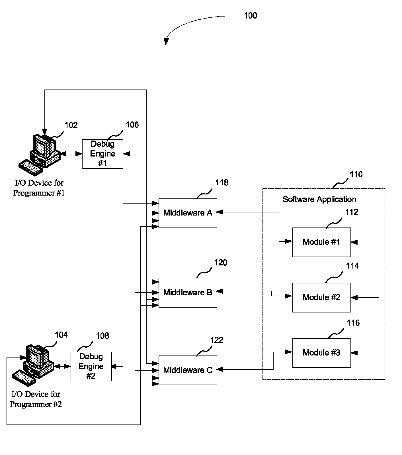 Method and system that provides an interactive debugging session