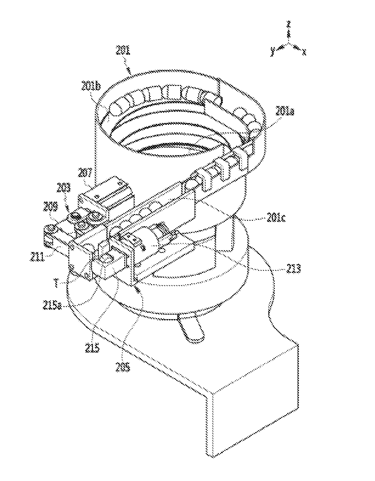 Apparatus for replacing welding tip of welder and apparatus for supplying same