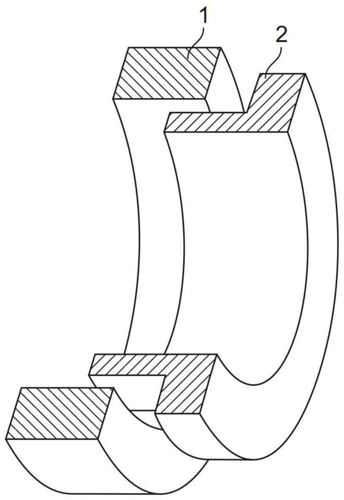 Contact ring and contact system