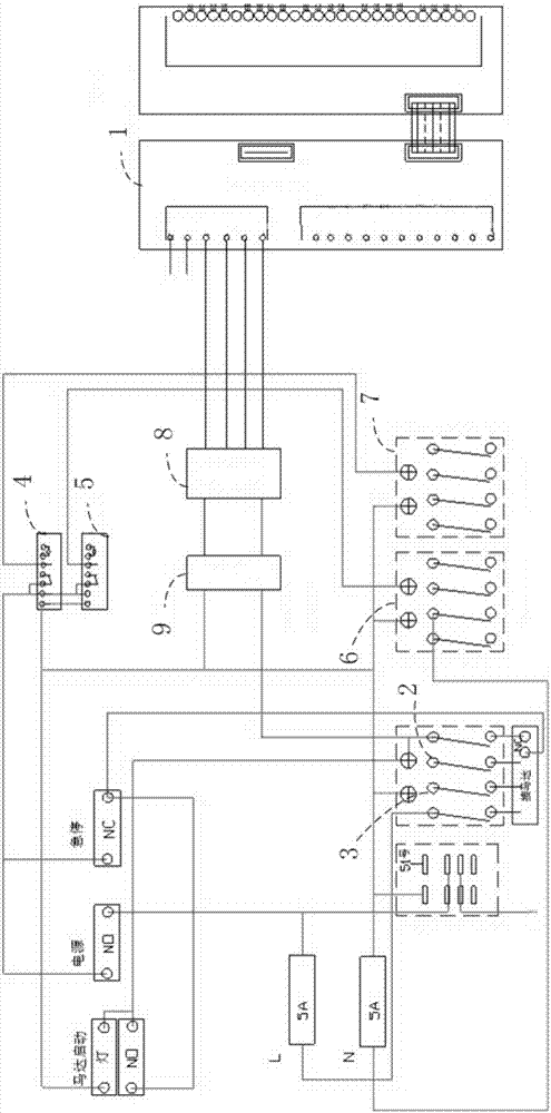 Control circuit of injection molding machine