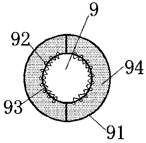 Control system and control method of power transmission line inspection and deicing robot