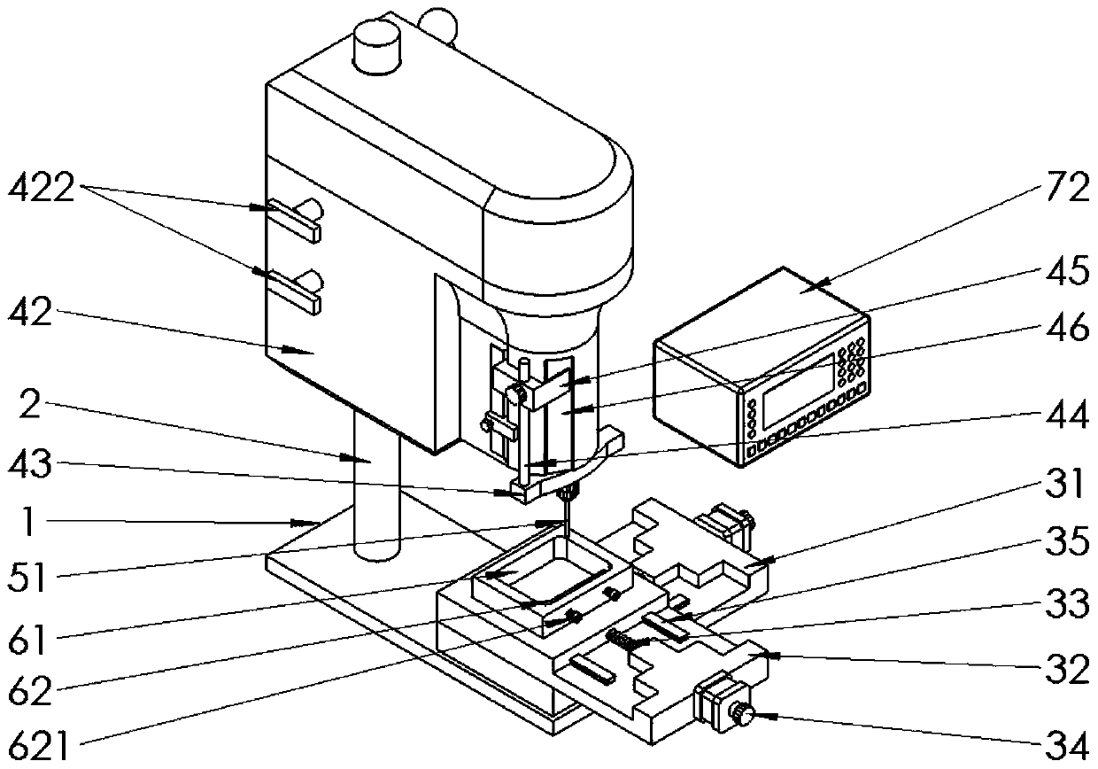 Blank wax stone drilling machine for tissue chip