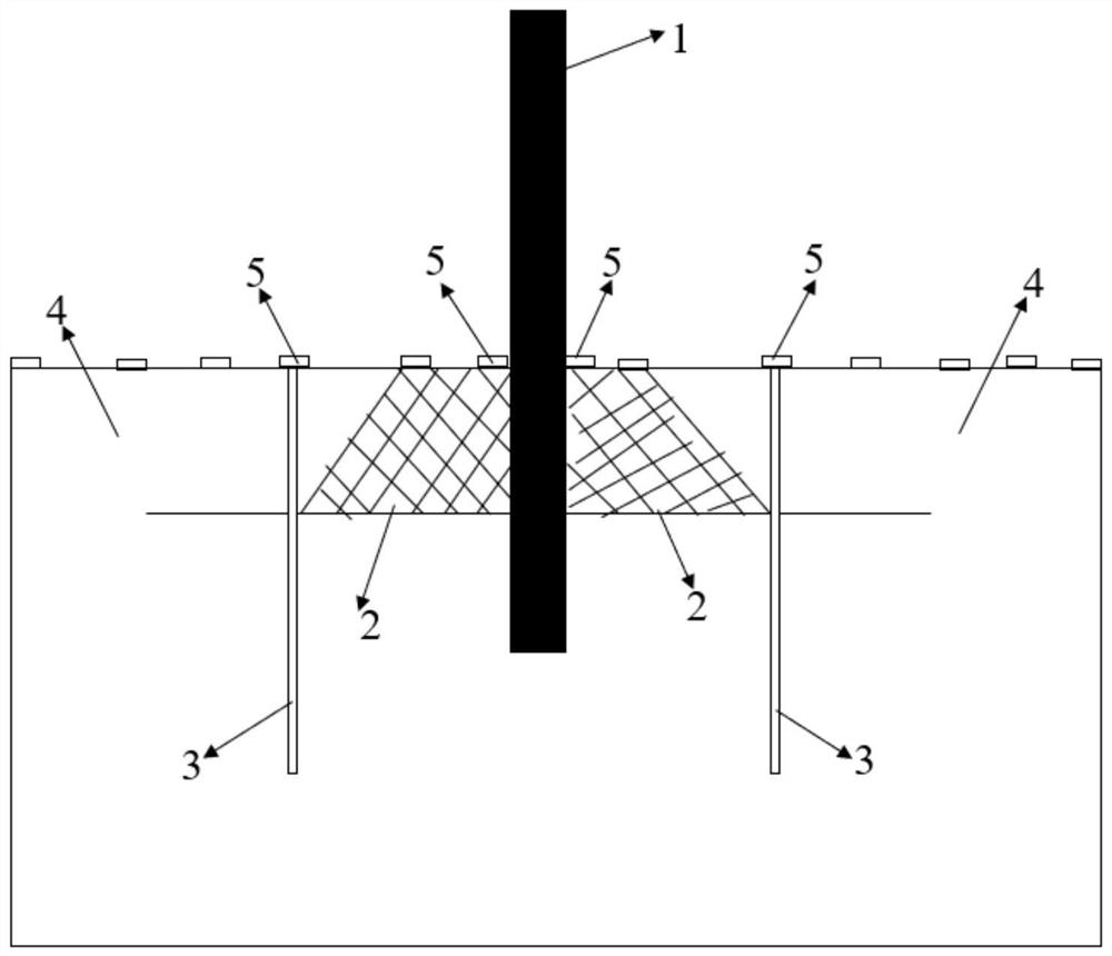 In-situ protection method for wood structure ruins in northwest region