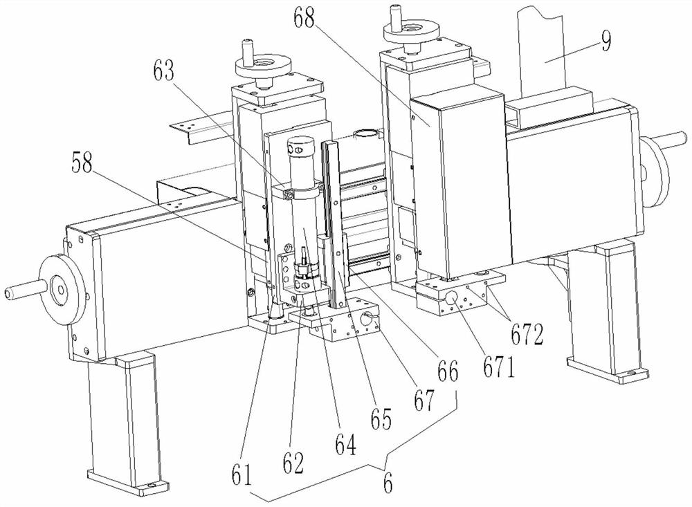 Online follow-up intelligent gluing machine for gift boxes