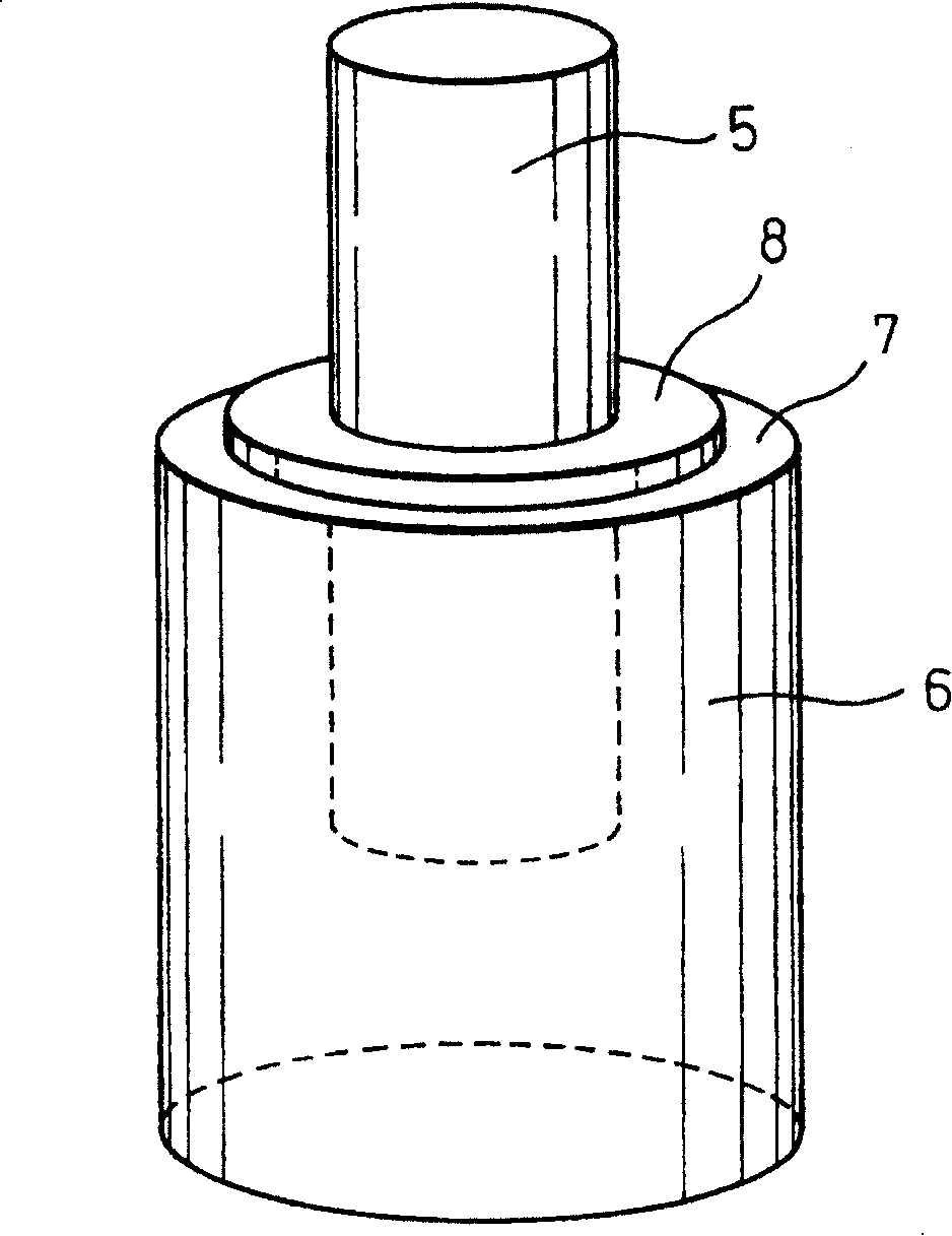 Steel post having corrosion control property for embedded part