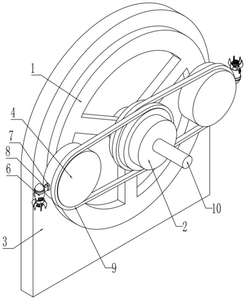 Labor-saving and efficiency-increasing driving device