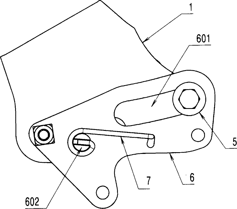 Anti-flogging device for automobile seat