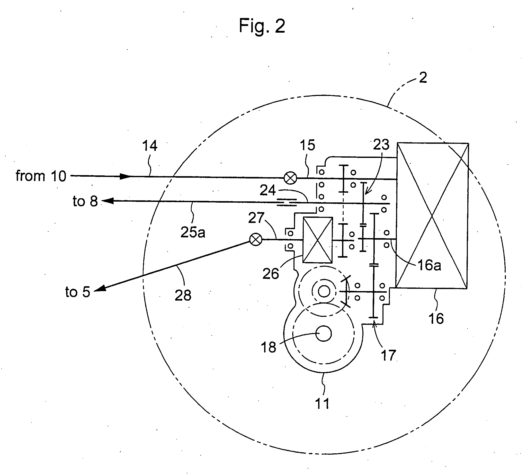 Four-wheel drive work vehicle