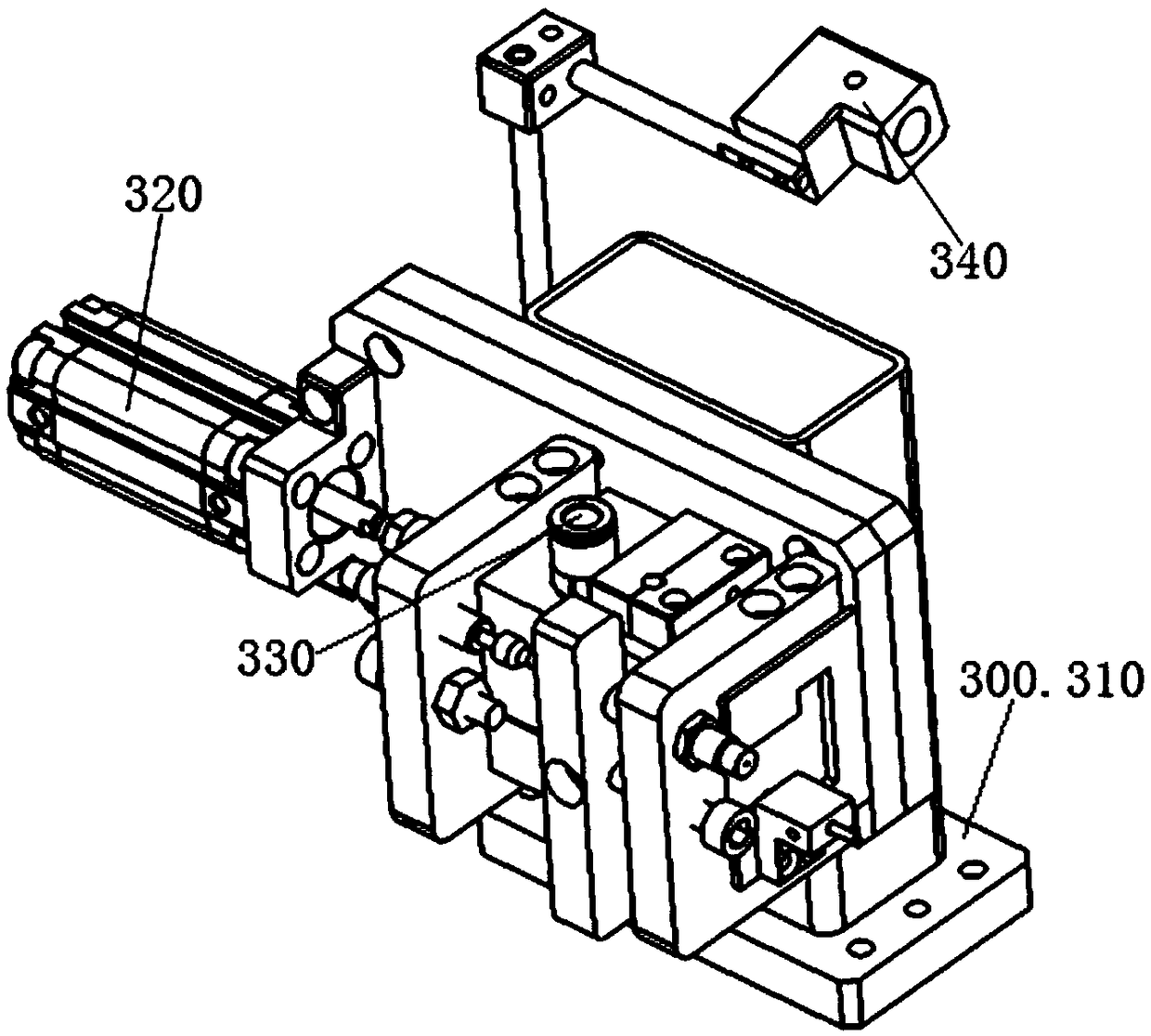 Automatic assembling device for vehicle door lock pins