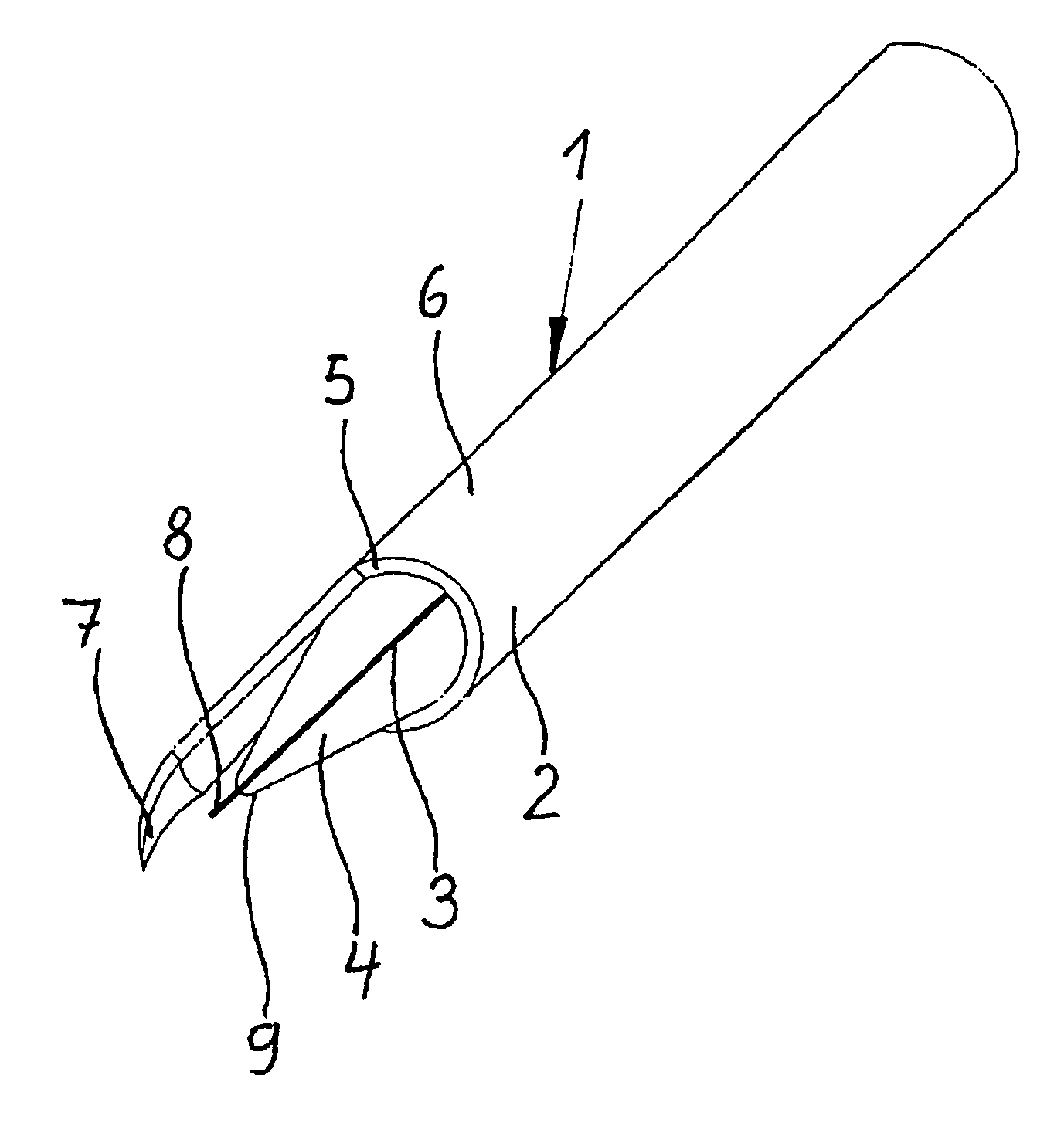 Electrical probe for microsurgery