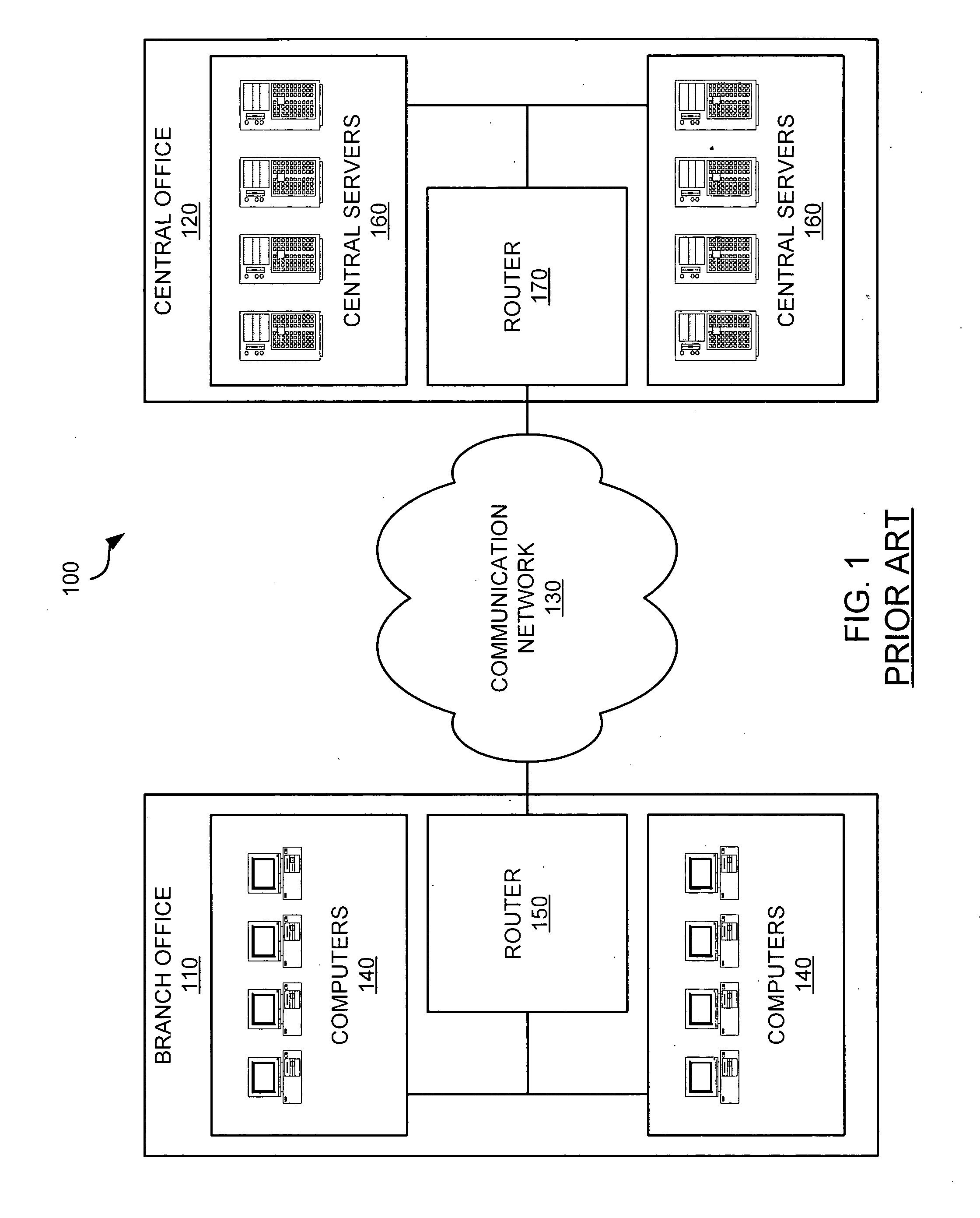 Network memory architecture