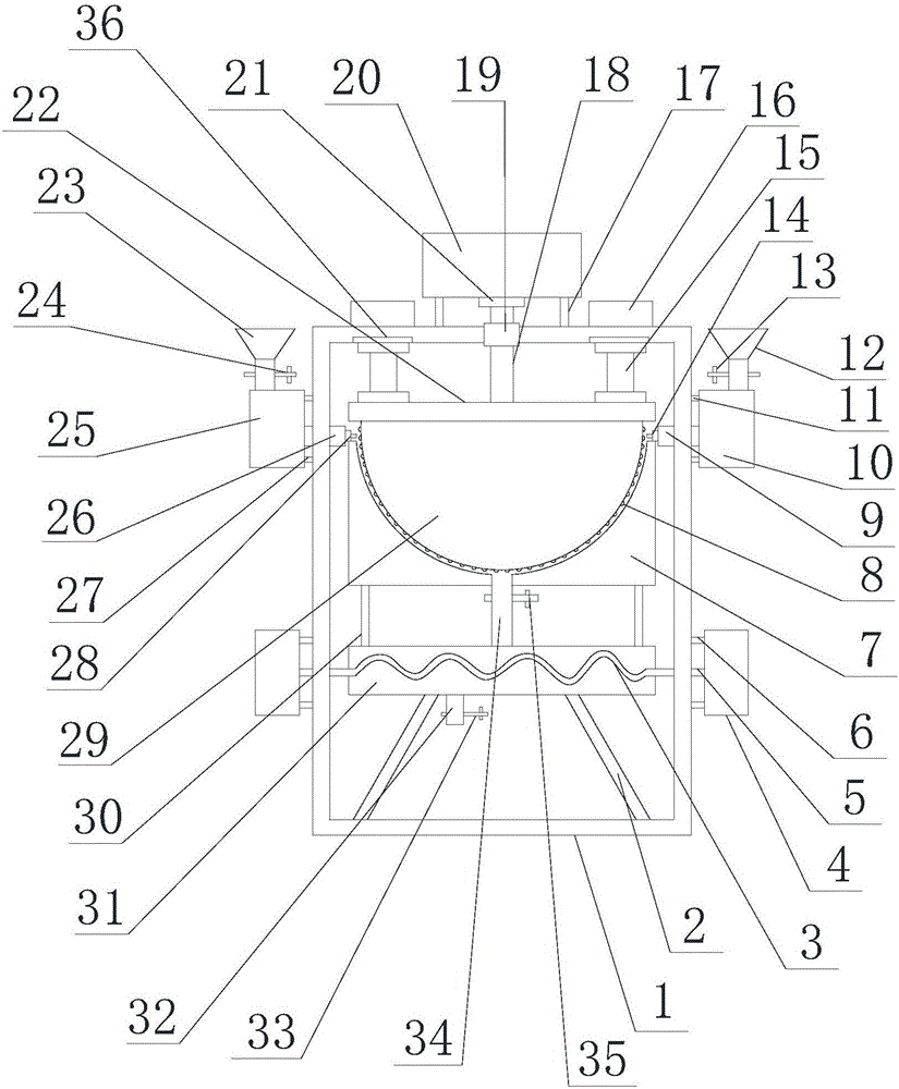 Method for preparing biological culture material by grinding and stirring before insulated fermentation