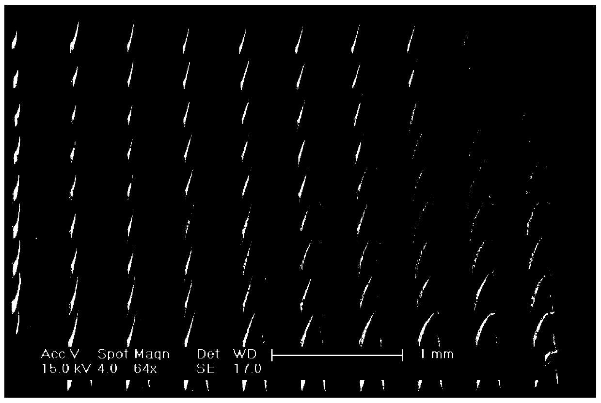 A drug controlled release transdermal microneedle system with magnetocaloric effect and its preparation method and application