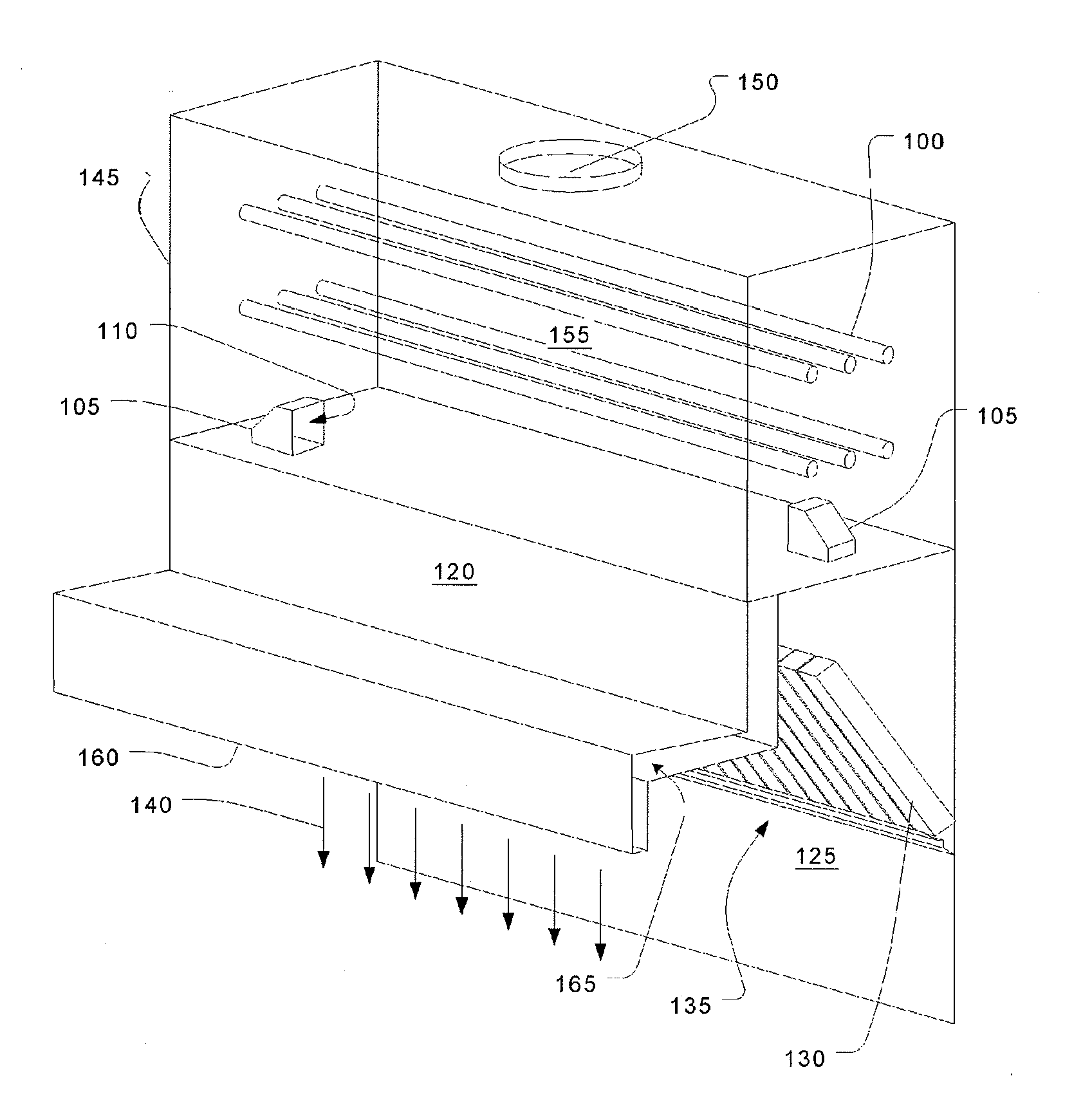 Fume treatment method and apparatus using ultraviolet light to degrade contaminants