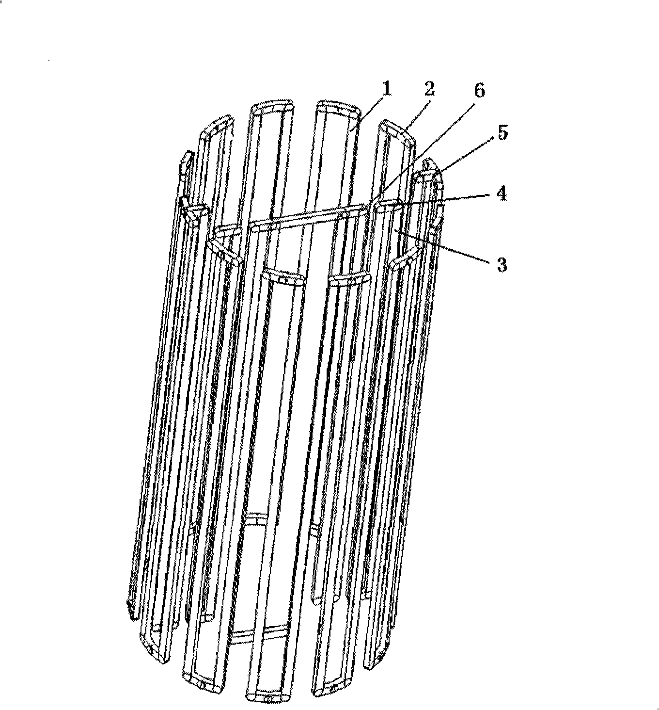 Shielding surface apparatus with space capable of being expanded