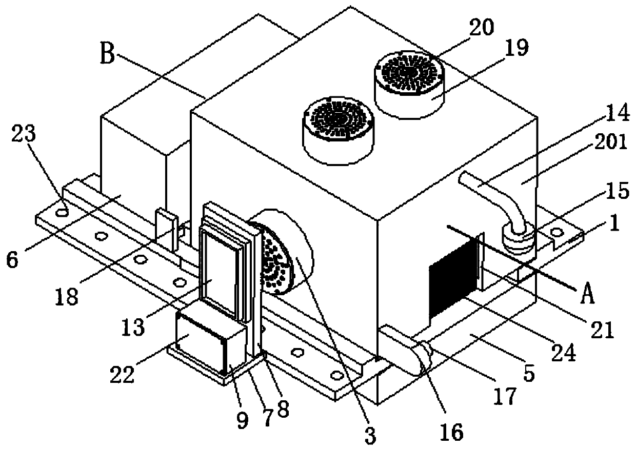 Drying device for bathroom ceramic production line