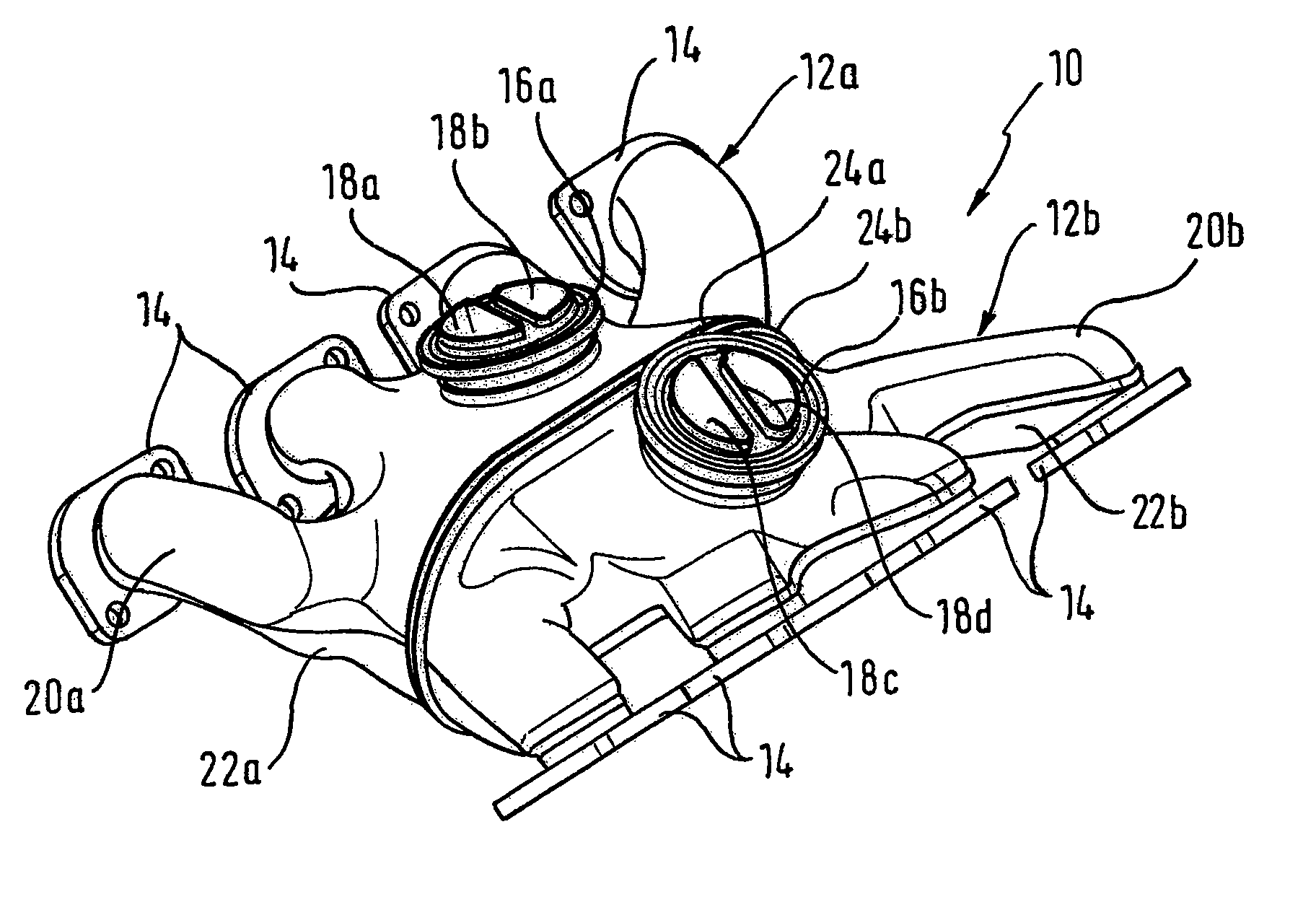 Exhaust gas system