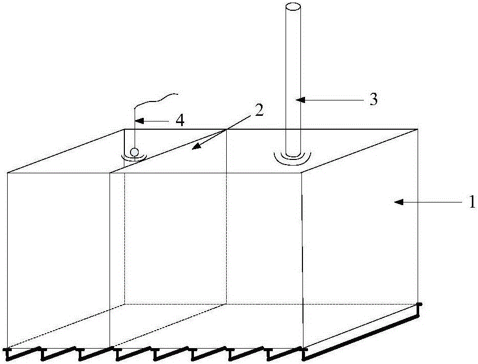 Measurement system and measurement method for jet noise of water filling pipe