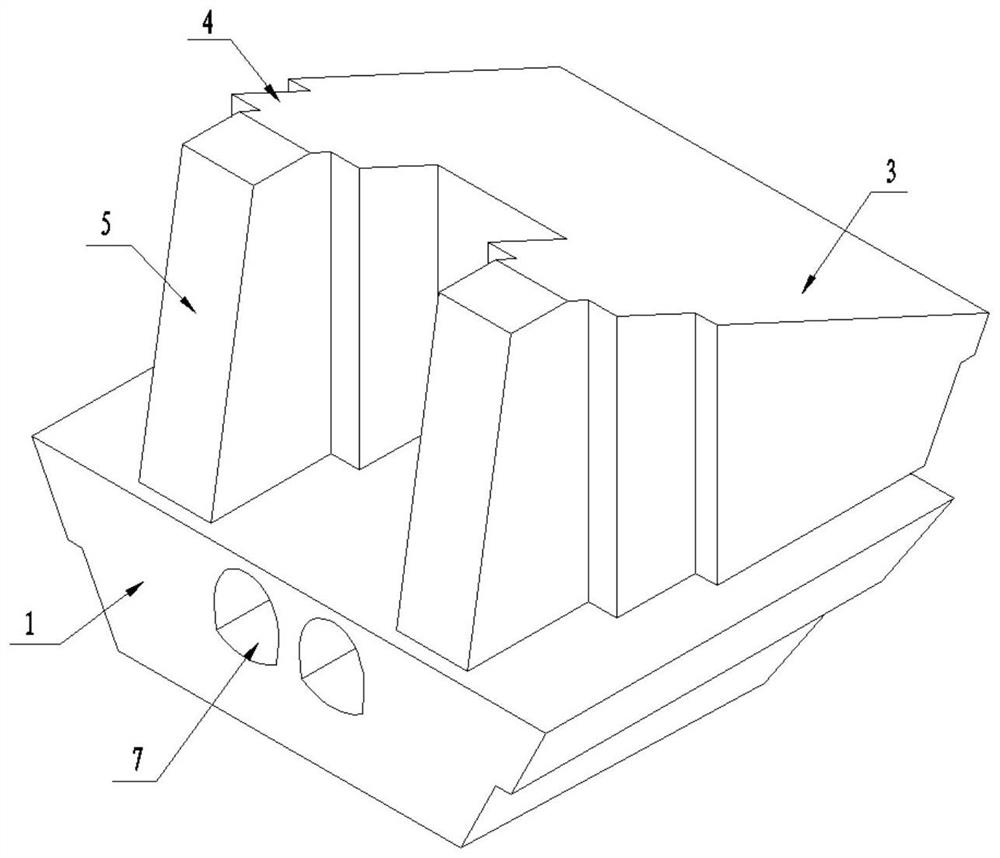 Suspension bridge gravity type anchorage and tunnel combined structure and co-construction method thereof