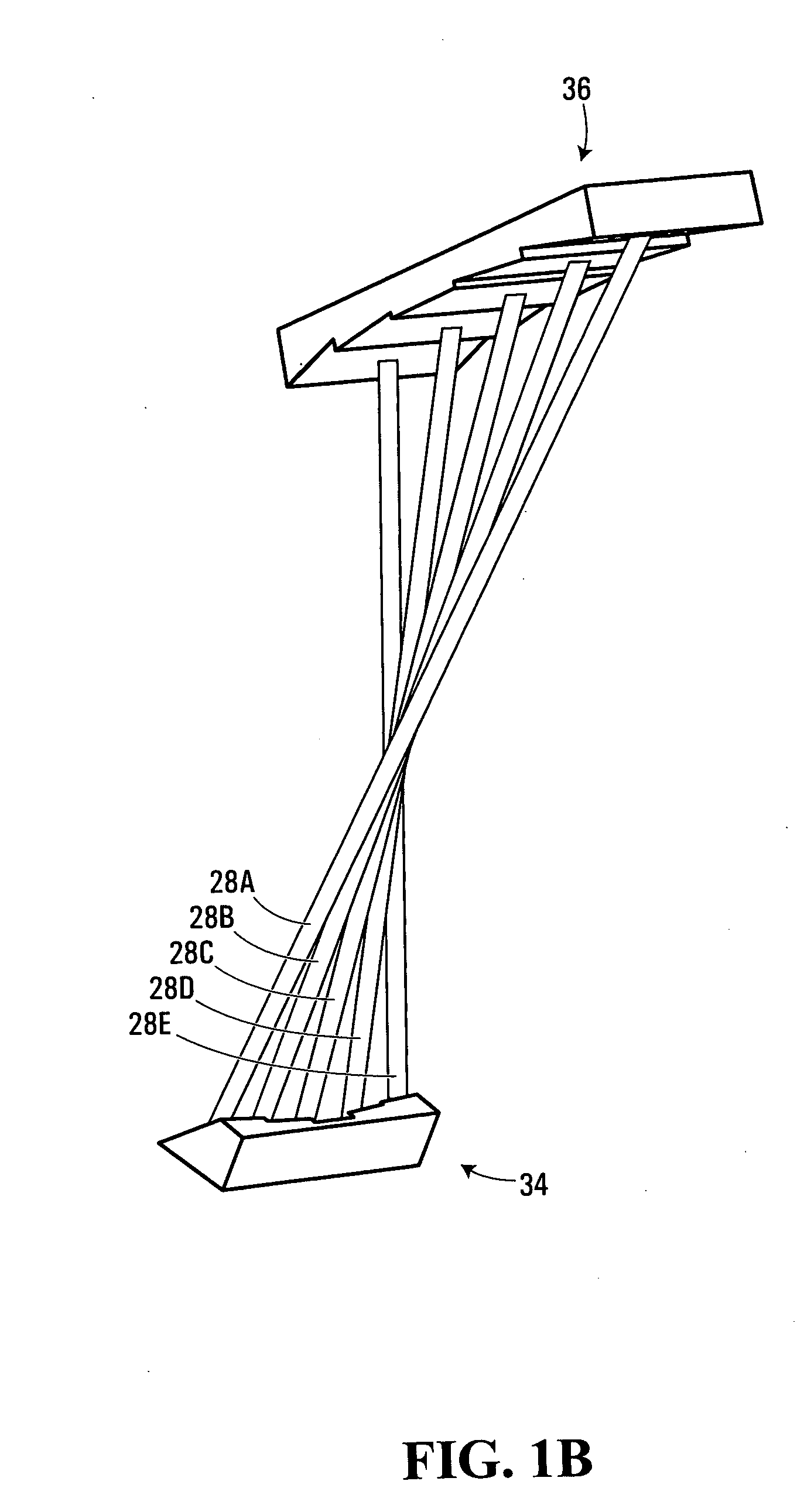 Apparatus for reshaping an optical beam bundle