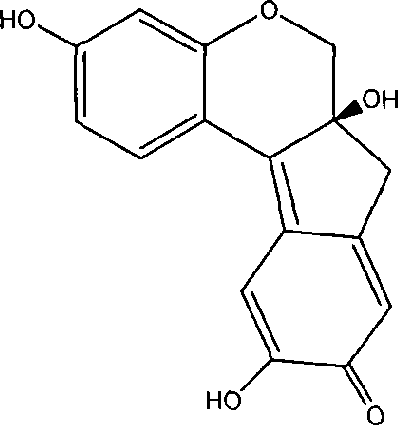 Preparation method for medicament compound brasilein and use thereof