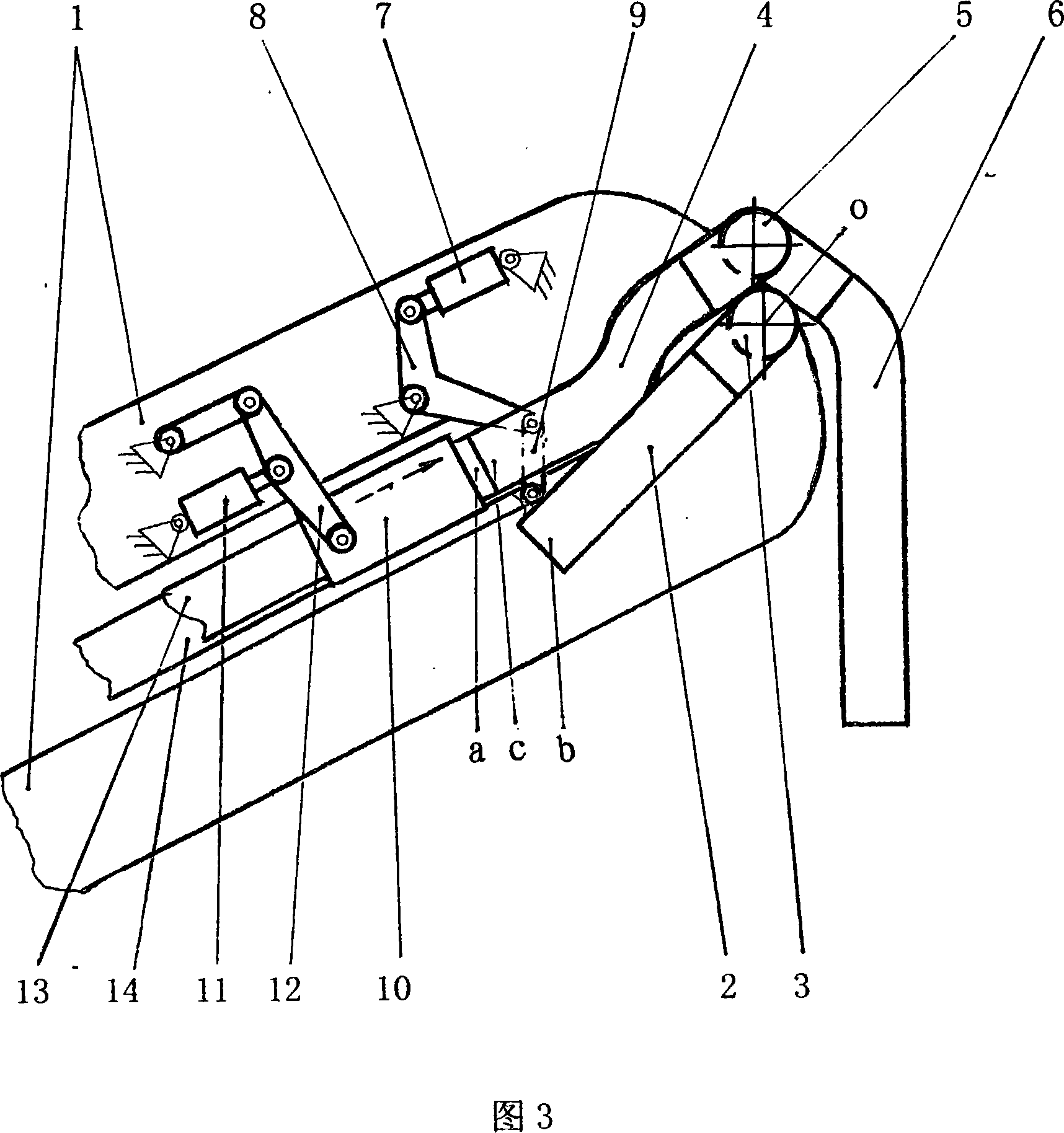 Method and device for transmitting concrete by concrete pump vehicle