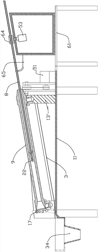 Shot-blasting intensifying and cleaning device for inner and outer walls of petroleum drilling rod