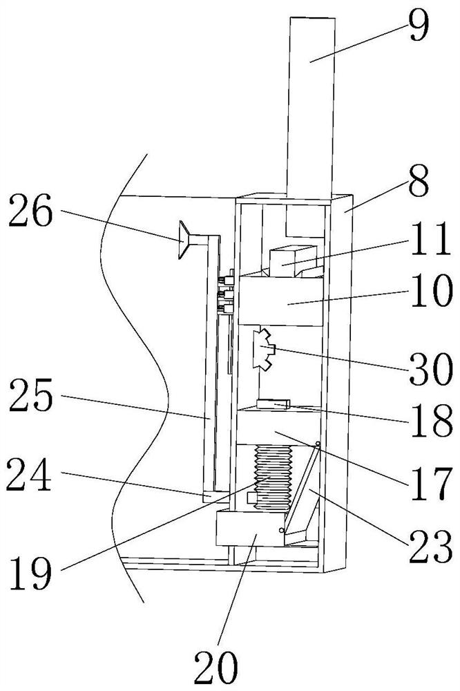 Rainwater collecting device for garden flower box