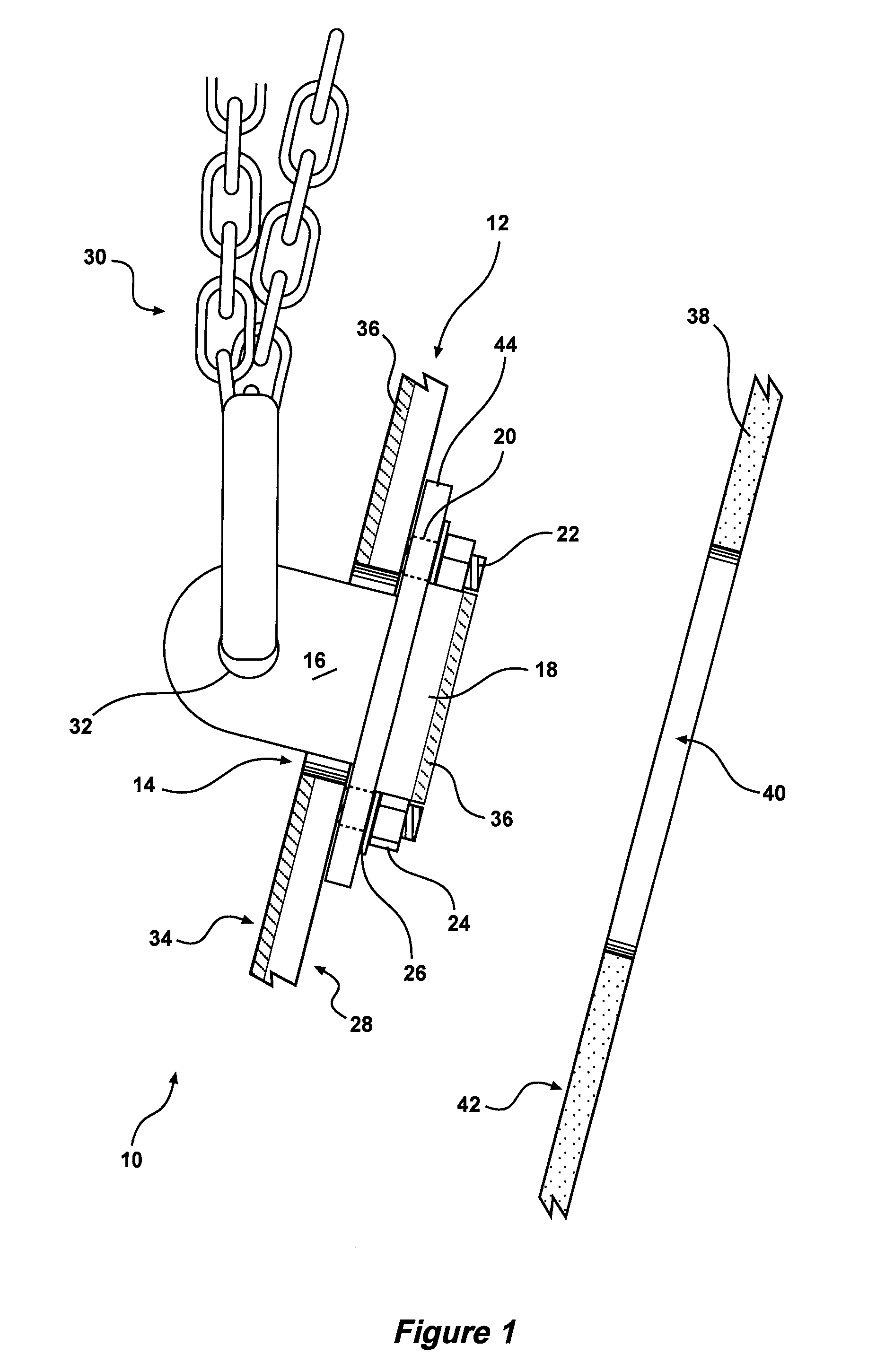 Reversible lifting lug