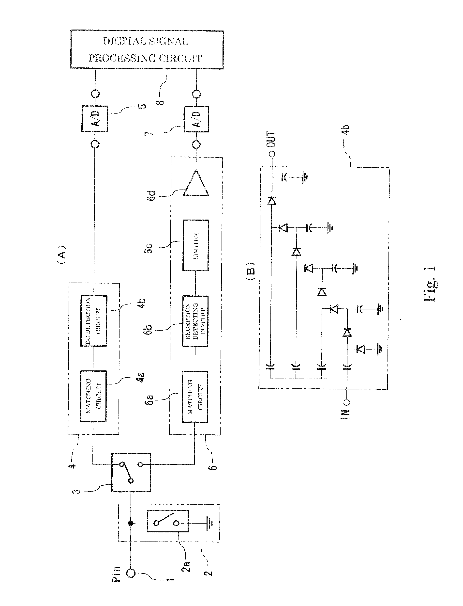 RF tag, RF tag reader, and pulse code key detecting circuit, and RF tag system using them