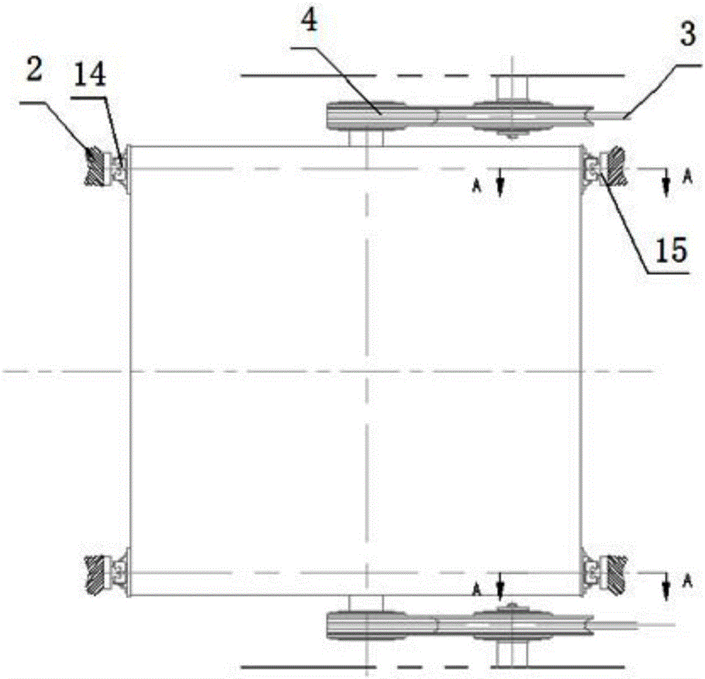 Paired linear guide rail adjusting device and adjusting method thereof