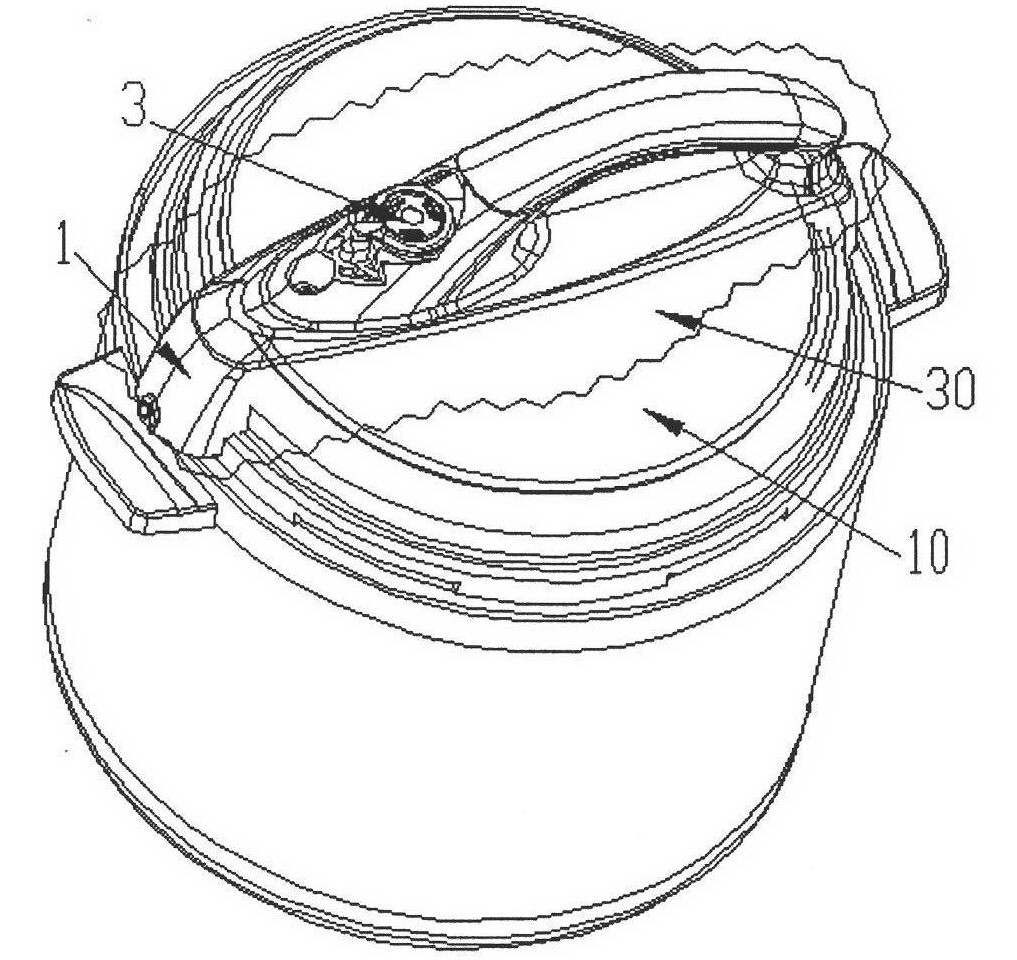 Electric pressure cooker with adjustable pressure limiting values