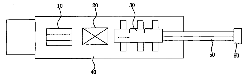 Large section pulling and extruding type production process and set thereof