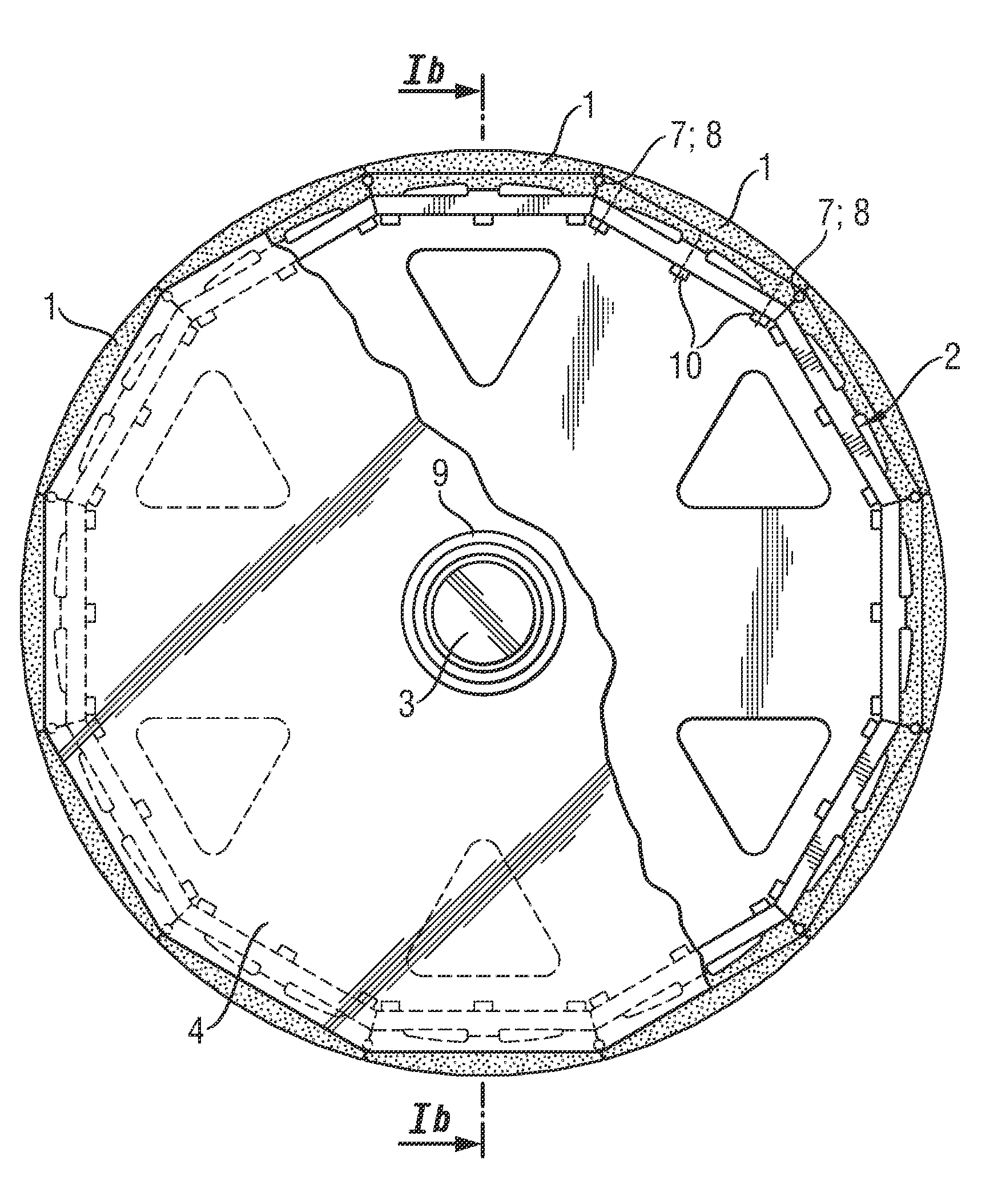 Device and method for comminuting coarsely crushed polycrystalline silicon