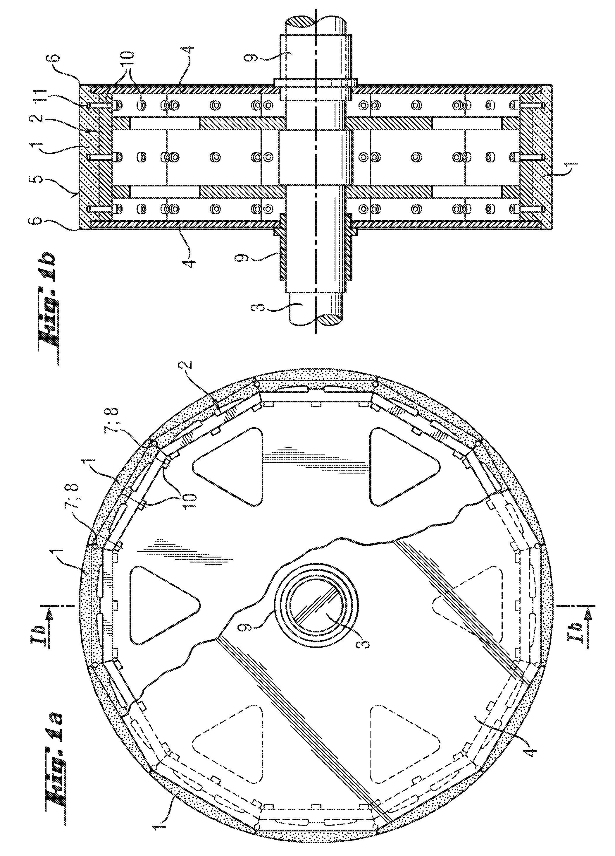 Device and method for comminuting coarsely crushed polycrystalline silicon