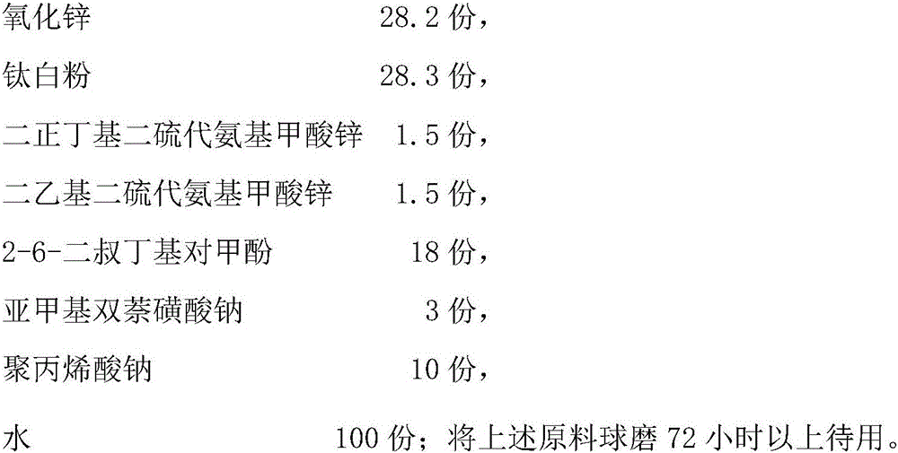 Preparation method of nitrile latex frosted gloves