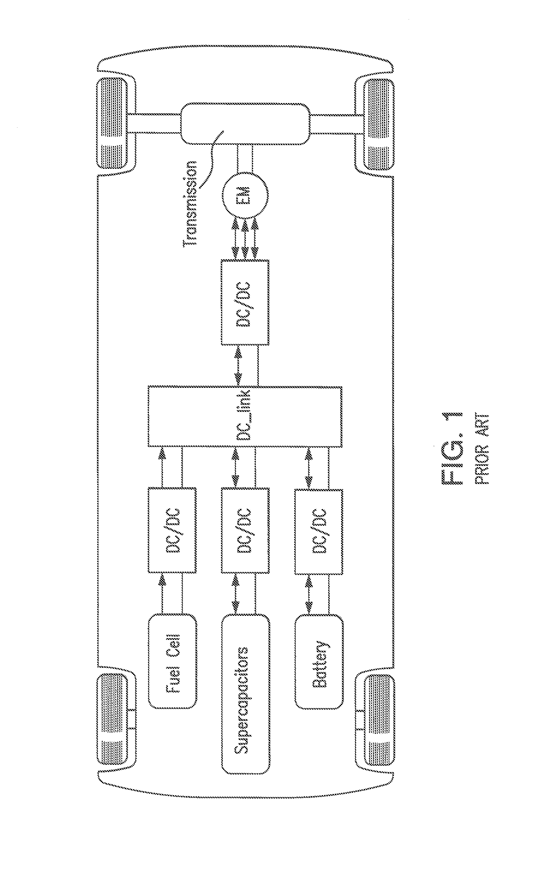 ZVS DC/DC converter for converting voltage between a battery and a DC link in a hybrid energy storage system and method thereof