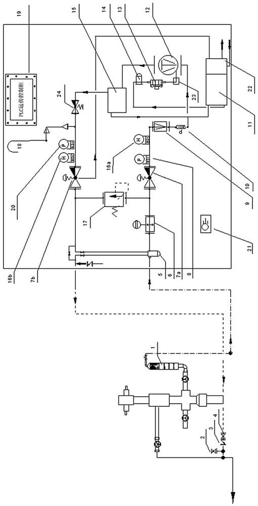 A wellhead casing associated gas recovery device