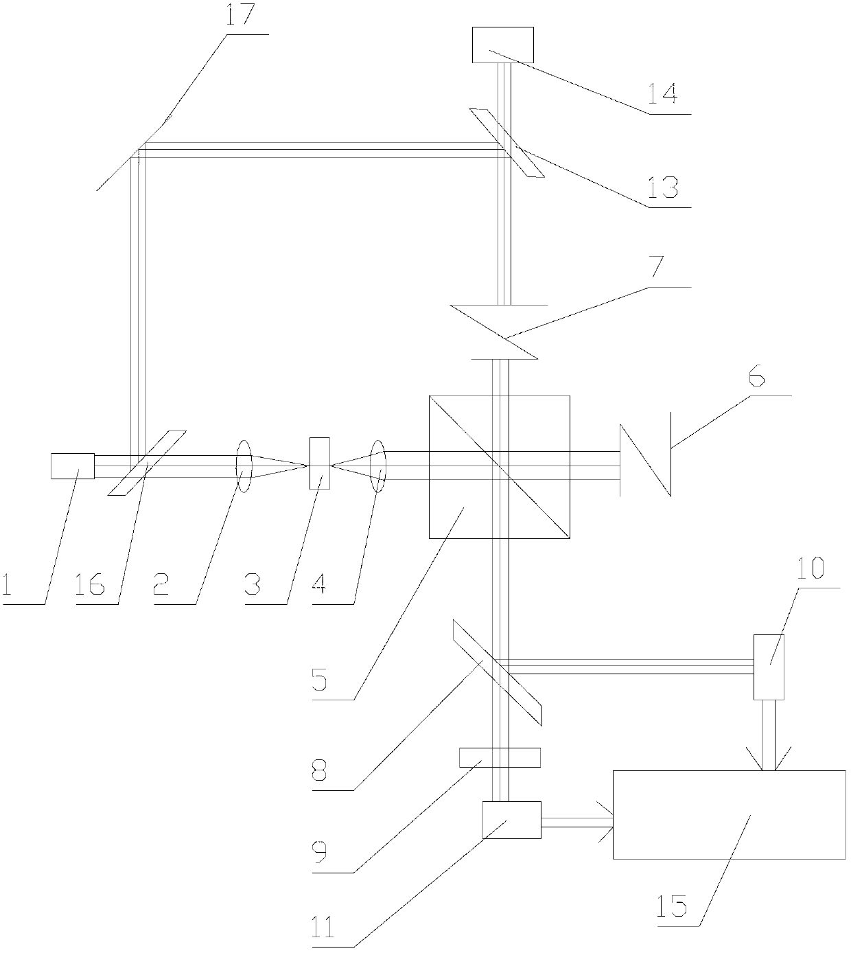 Micro Fourier transform spectrometer