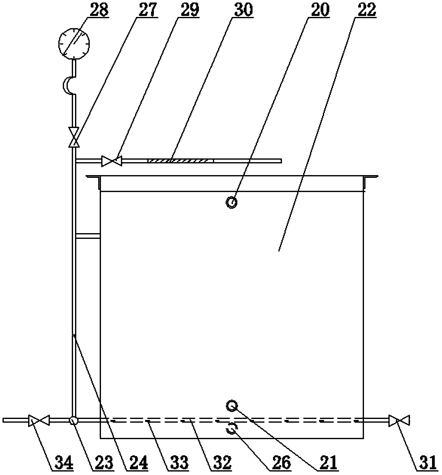 Continuous type coke furnace hot-state roof grouting system based on pressure balance of multiple group of delivery pipe