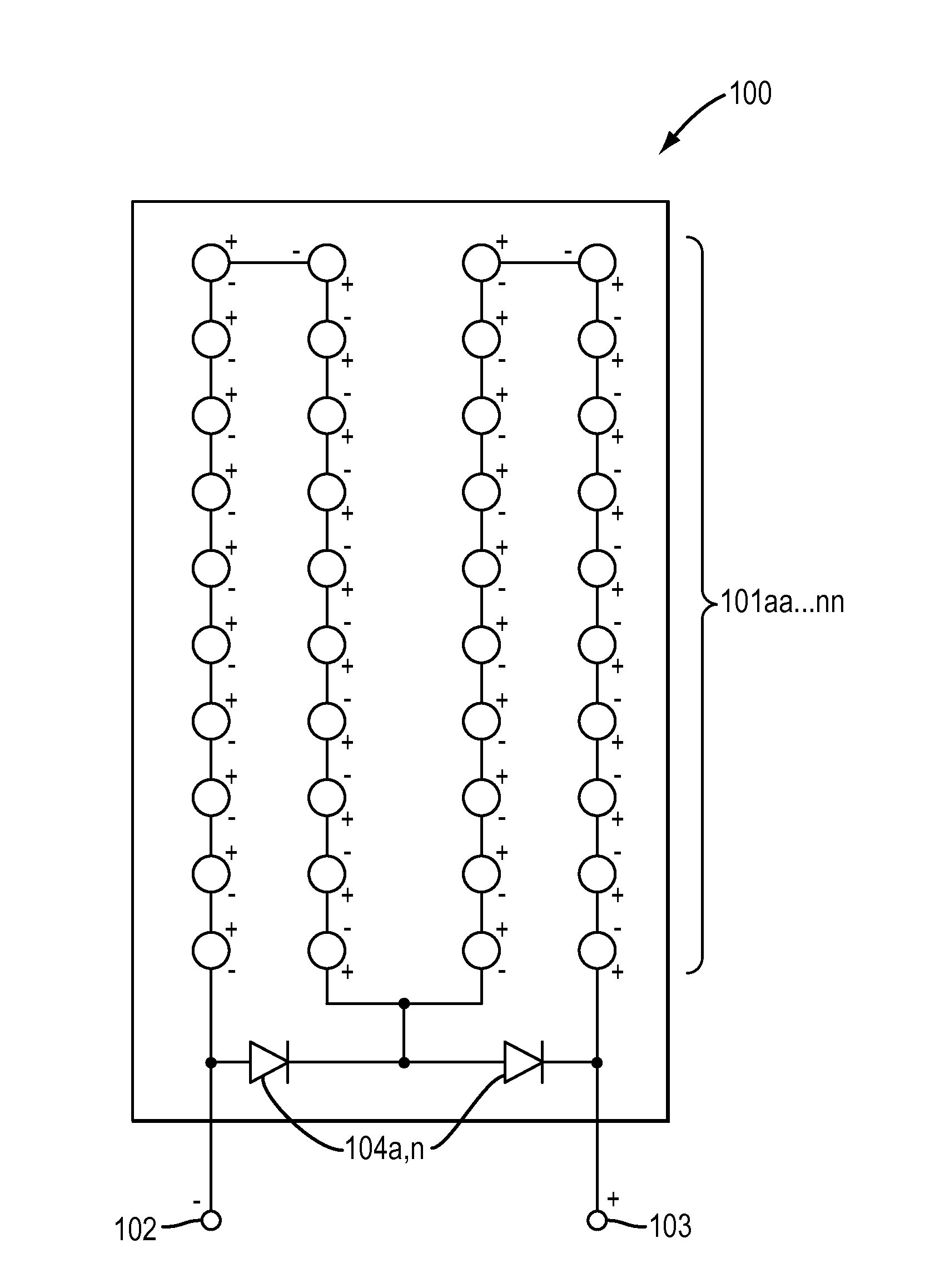 Enhanced System and Method for Matrix Panel Ties for Large Installations